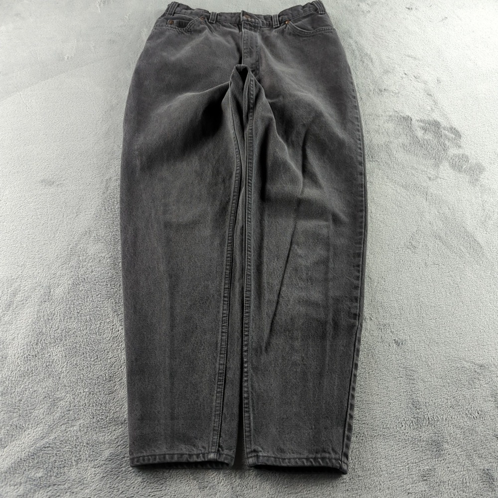 Vintage Levis Jeans Mens 36 (Fits 30x31) Black Faded Baggy Orange Tab Canada